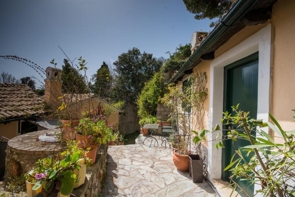 Zahrada ubytování Iokasti House Ipsos Corfu