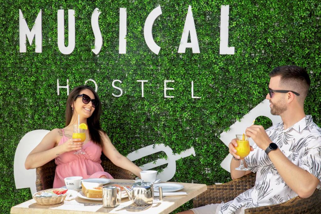 Nápoje v ubytování Musical Hostel