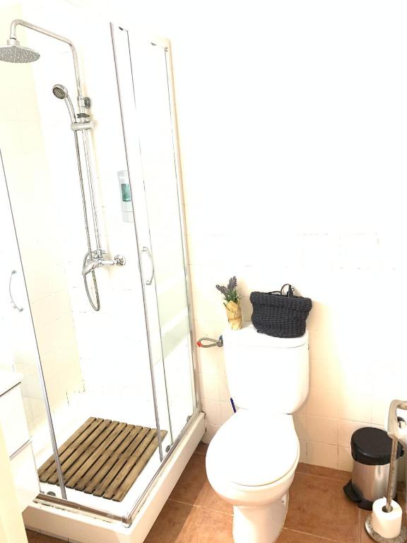 Kúpeľňa v ubytovaní Apartament Cadaqués, Casa Nou 1935