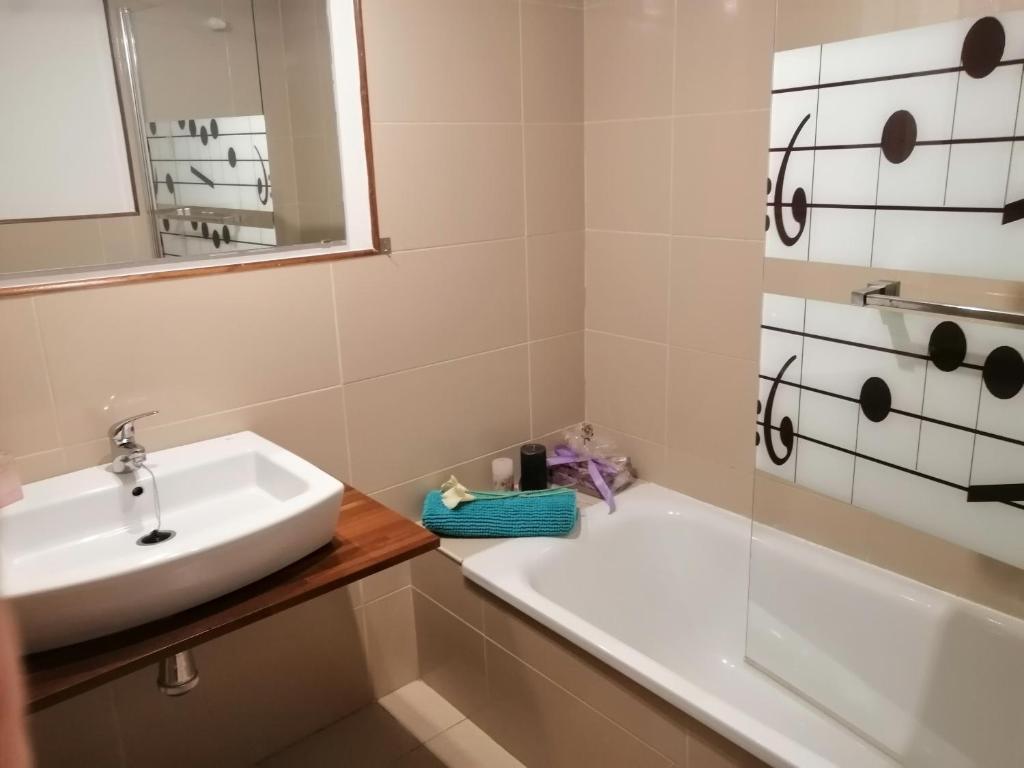 Koupelna v ubytování Residencial La Cala