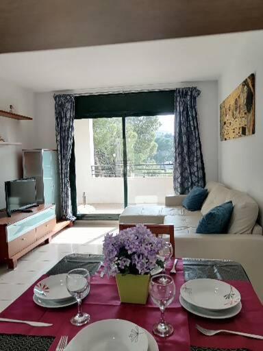 Posezení v ubytování Residencial La Cala