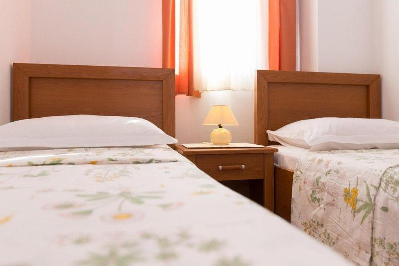Posteľ alebo postele v izbe v ubytovaní Marija F4 Apartment