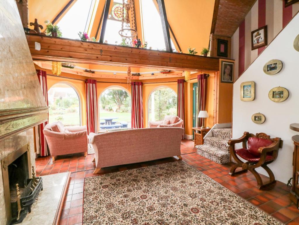 Posezení v ubytování Ballysheen House