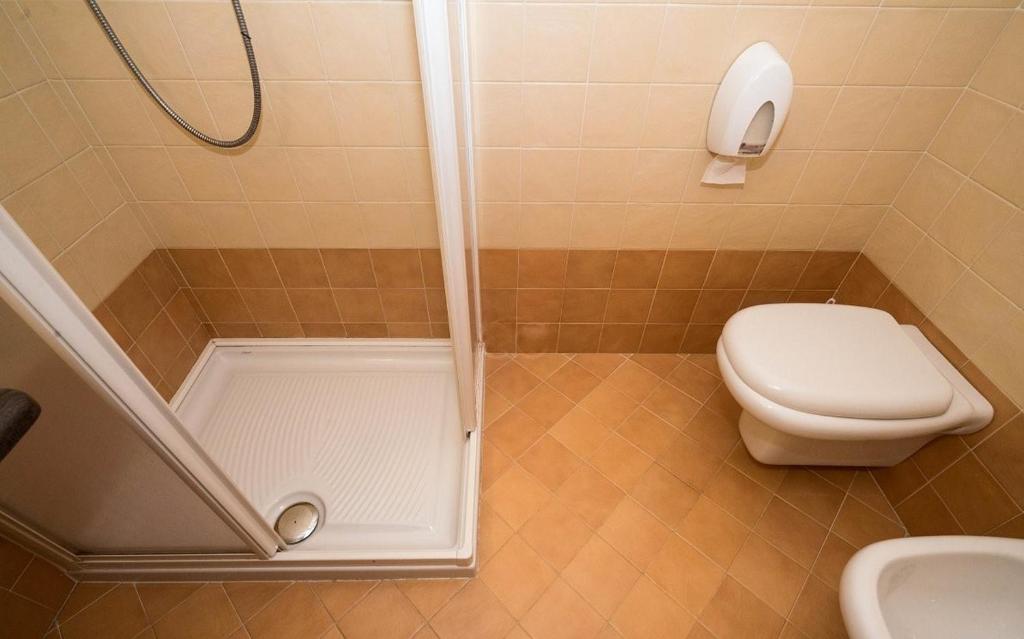 Koupelna v ubytování Hotel Pai