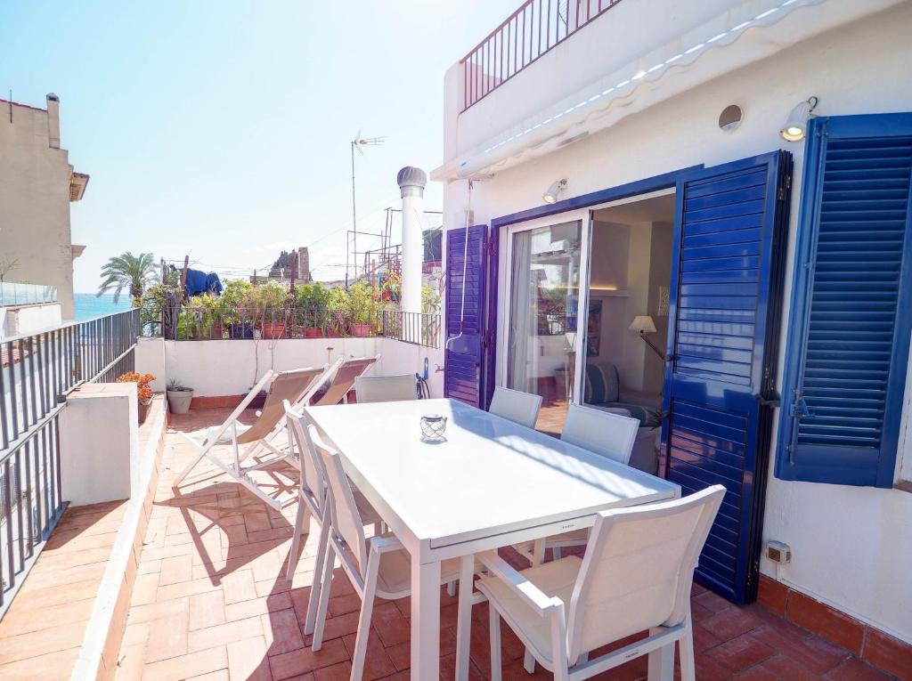 Balkón nebo terasa v ubytování Carreta Sea Views by Hello Homes Sitges