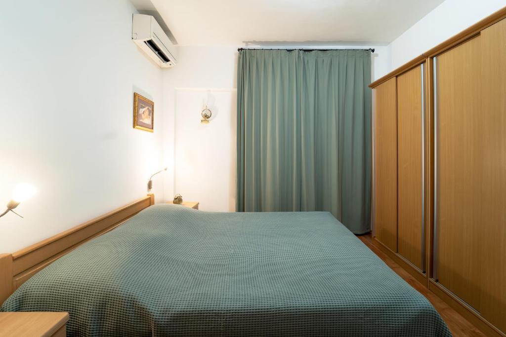 Postel nebo postele na pokoji v ubytování Erika