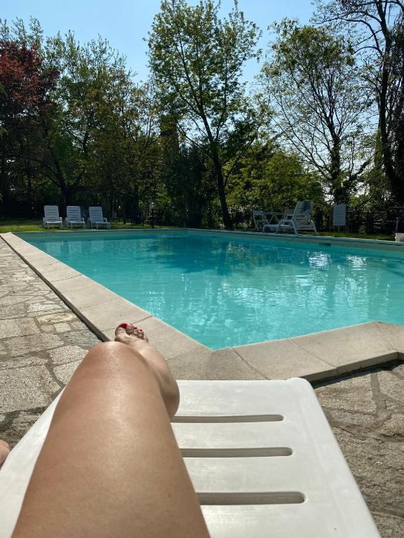 Bazén v ubytování B&B La Terrazza nebo v jeho okolí