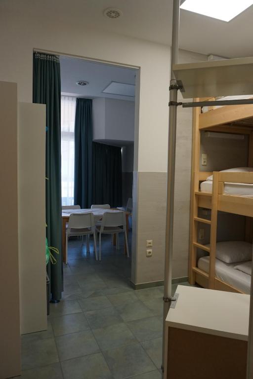 Postel nebo postele na pokoji v ubytování Bett3de