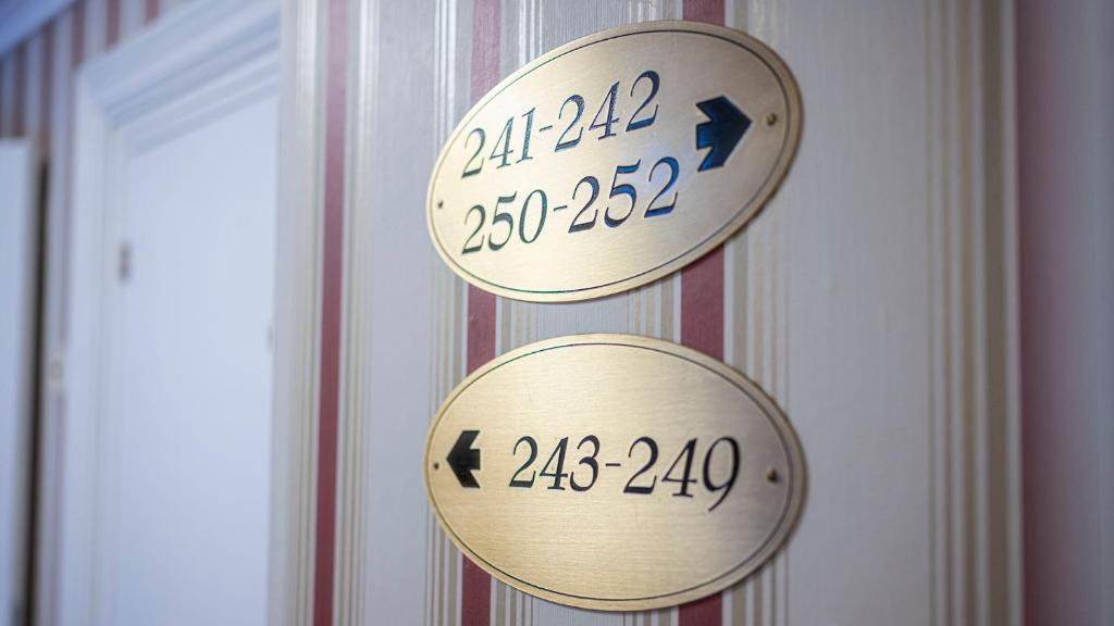 Certifikát, hodnocení, plakát nebo jiný dokument vystavený v ubytování Lundsbrunn Resort & Spa