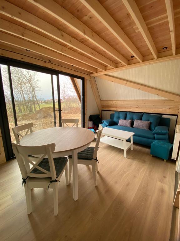 Posezení v ubytování Loray des Bois - Cabane - Tipi - Cottage