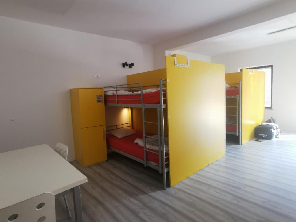 Postel nebo postele na pokoji v ubytování Most Hostel