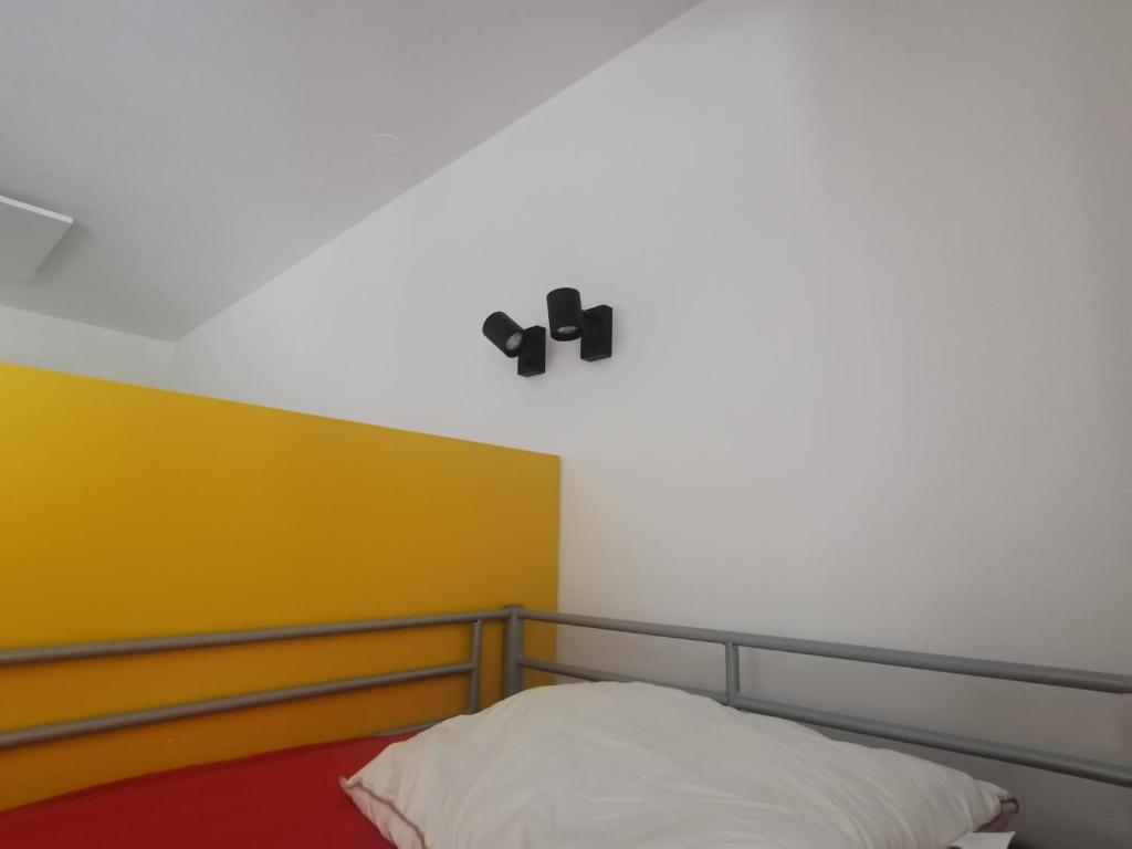 Postel nebo postele na pokoji v ubytování Most Hostel