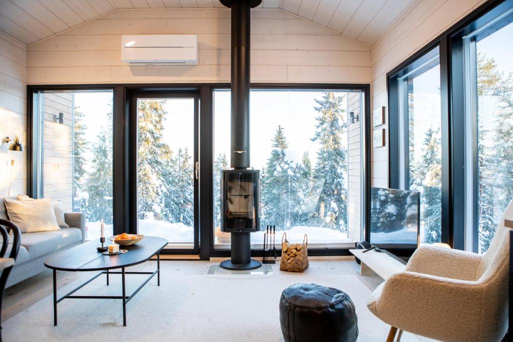 Posezení v ubytování Villa Dakota