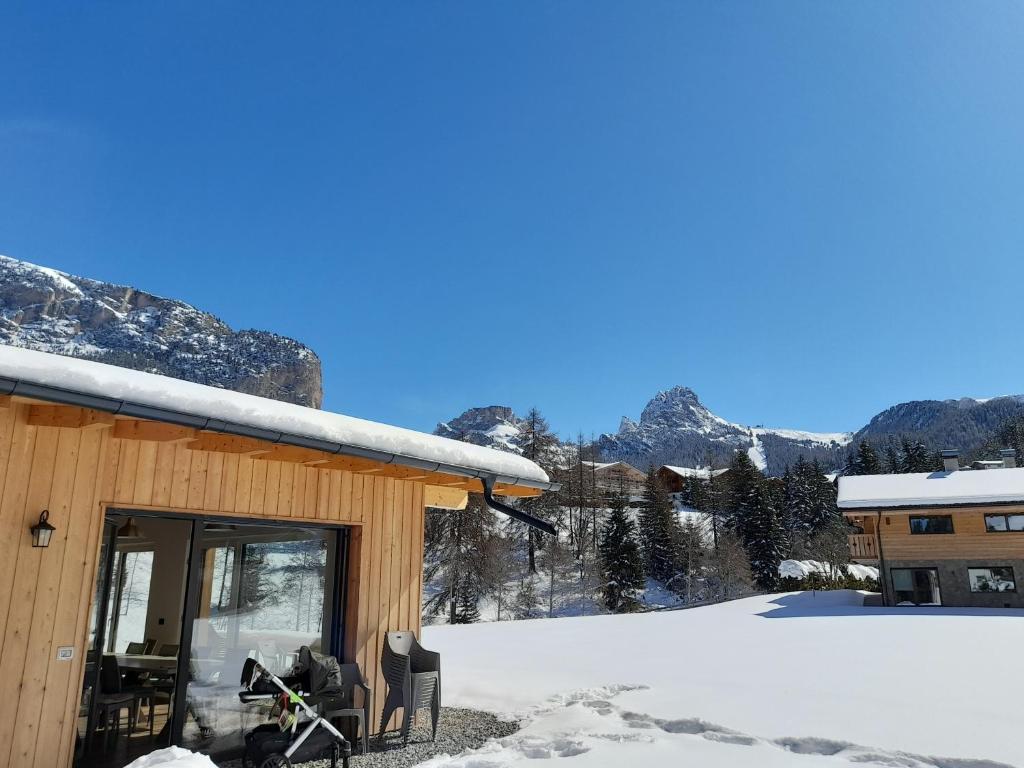 Το Chalet Dumbria Dolomites τον χειμώνα