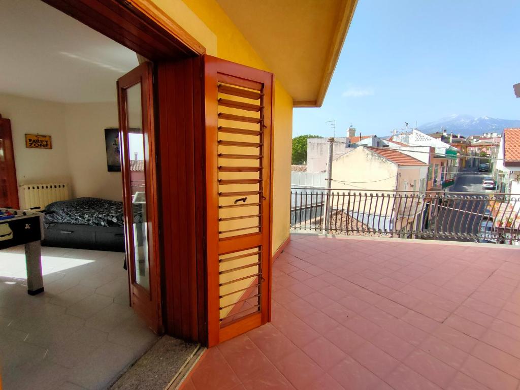 A balcony or terrace at La Casa de Maia