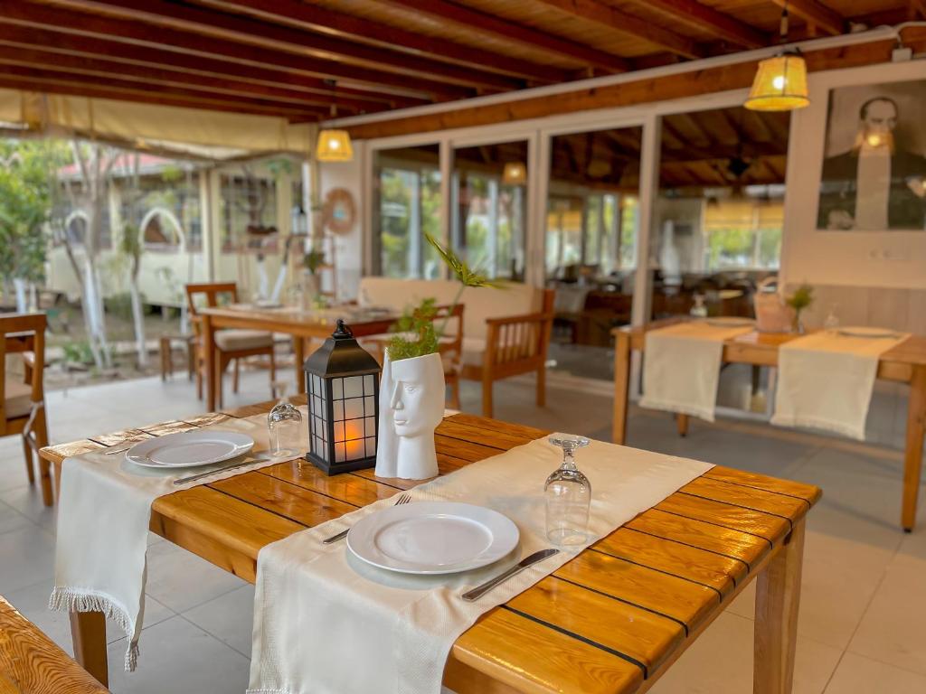 Restaurace v ubytování Olymposoase pansiyon
