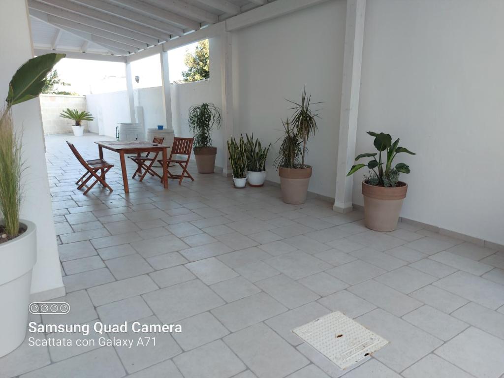 Patio nebo venkovní prostory v ubytování B&B Civico 11