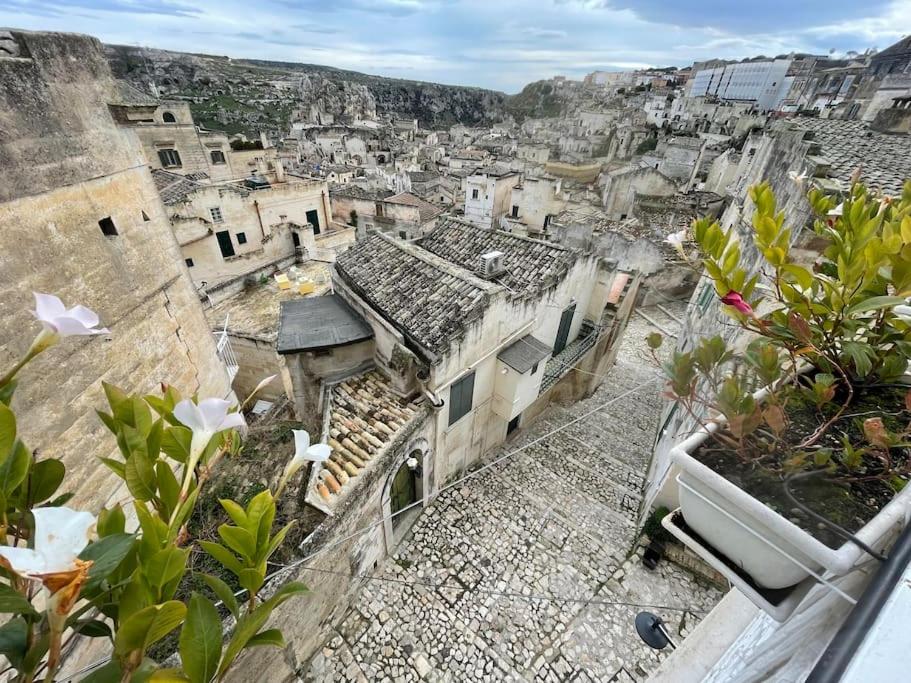 Pohľad z vtáčej perspektívy na ubytovanie Casa Enrica nei Sassi