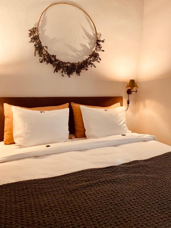 Postel nebo postele na pokoji v ubytování Guesthouse Castagnola