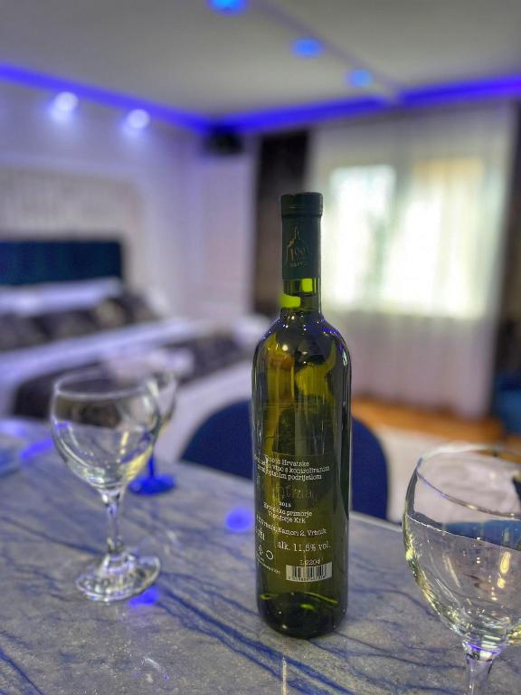 Nápoje v ubytovaní Luxury Apartment Spalato 2