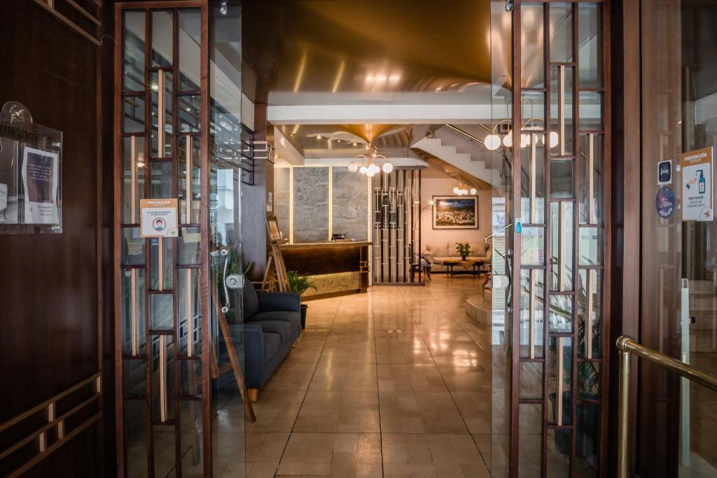 Posezení v ubytování Hotel Libertador