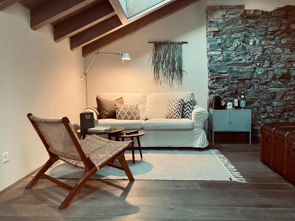 Posezení v ubytování Guesthouse Castagnola