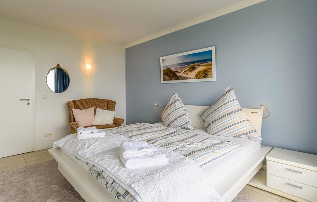 Postel nebo postele na pokoji v ubytování Top - Apartment mit Aussicht