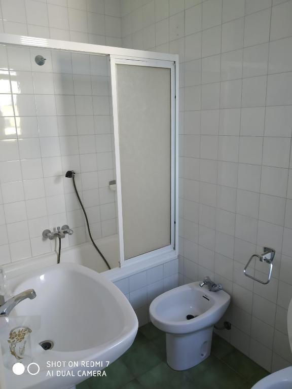 Kúpeľňa v ubytovaní Hostal padornelo