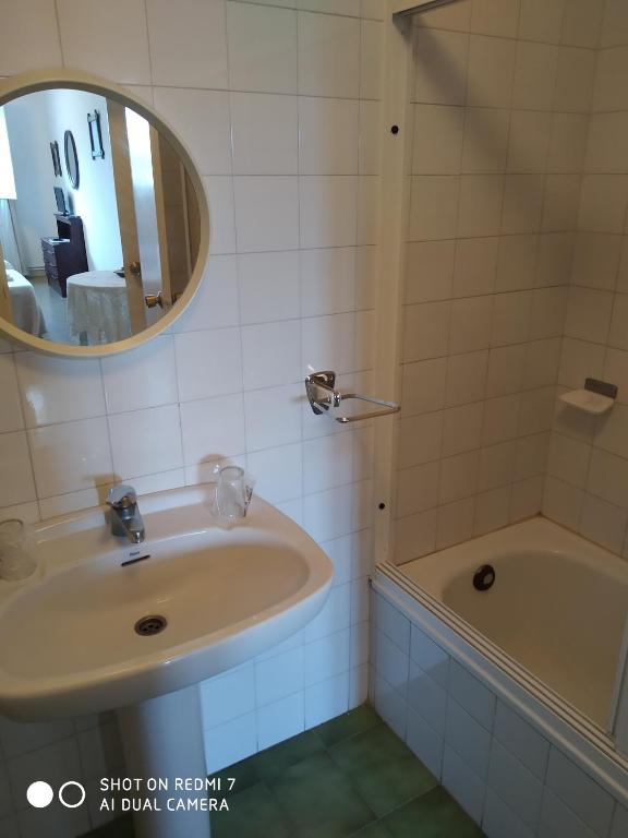 Kúpeľňa v ubytovaní Hostal padornelo