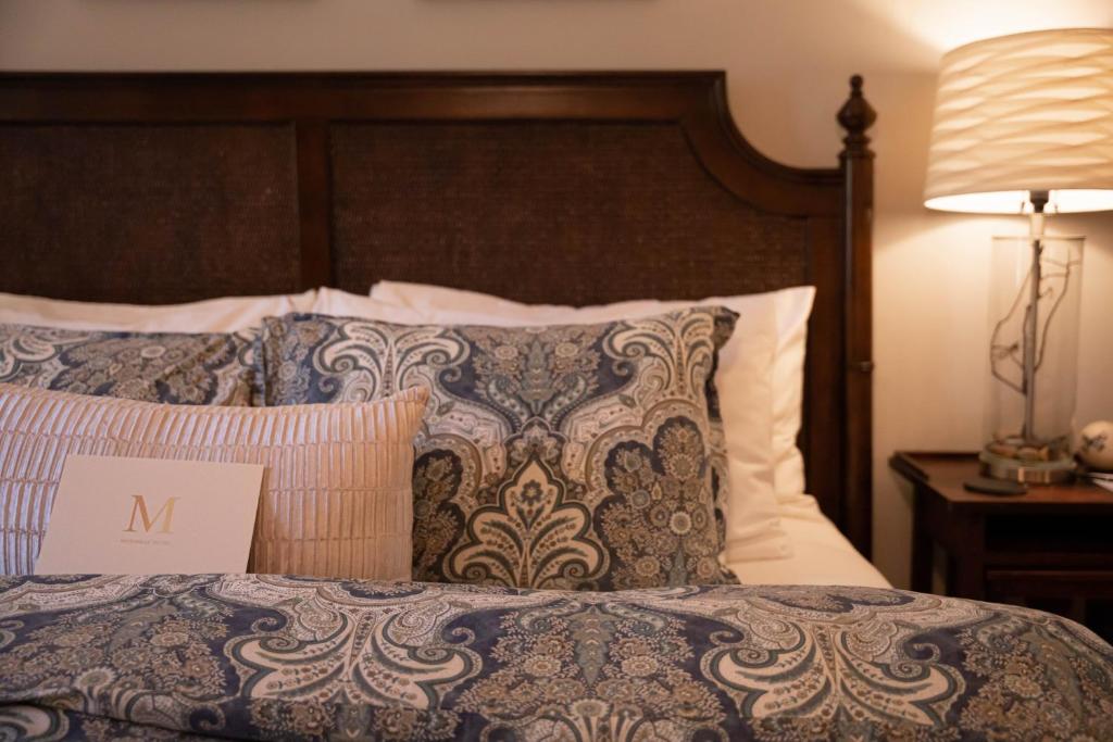 Voodi või voodid majutusasutuse Mossbrae Hotel toas