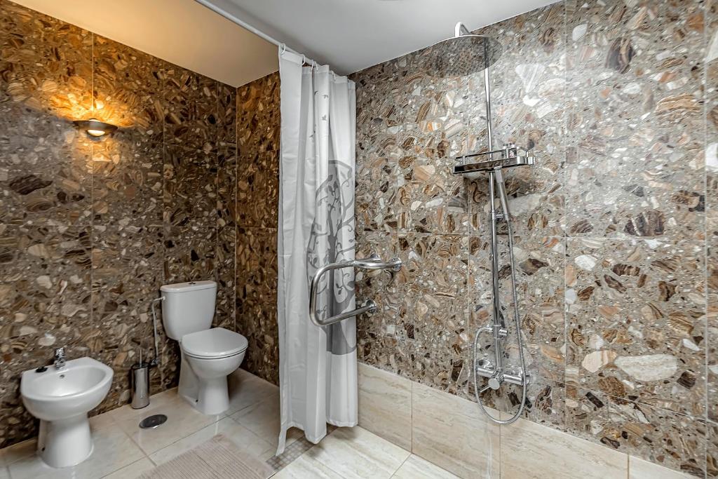 Koupelna v ubytování La Rosa de los vientos luxury apartment