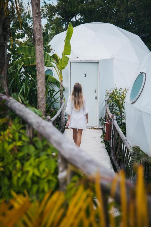 Hosté ubytování Glamping Tulum with private mini pool