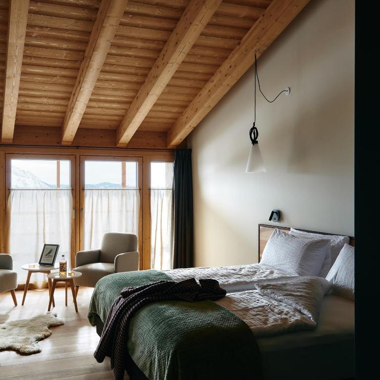 Llit o llits en una habitació de nif: alpine taste