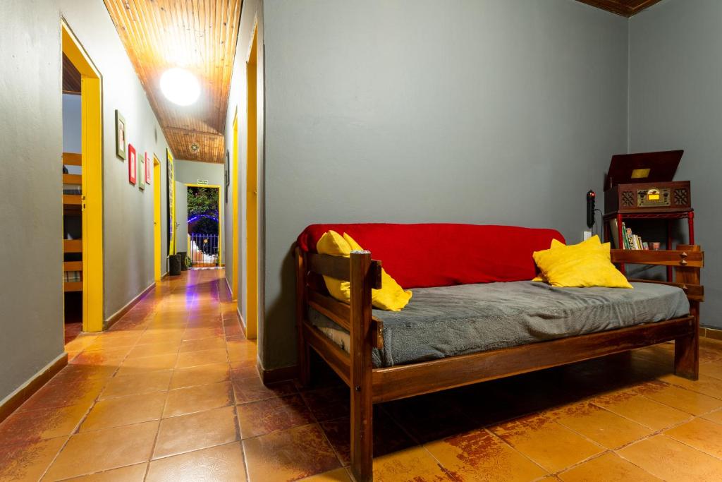 Istumisnurk majutusasutuses Hostel Gentileza - Guest House