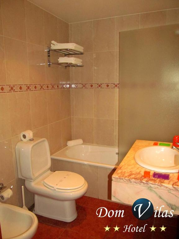 Koupelna v ubytování Hotel Dom Vilas