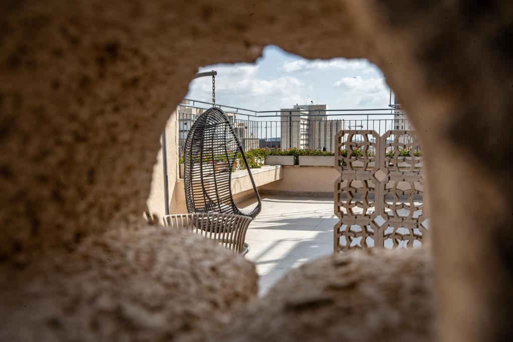 Balkón nebo terasa v ubytování Montefiore Hotel By Smart Hotels