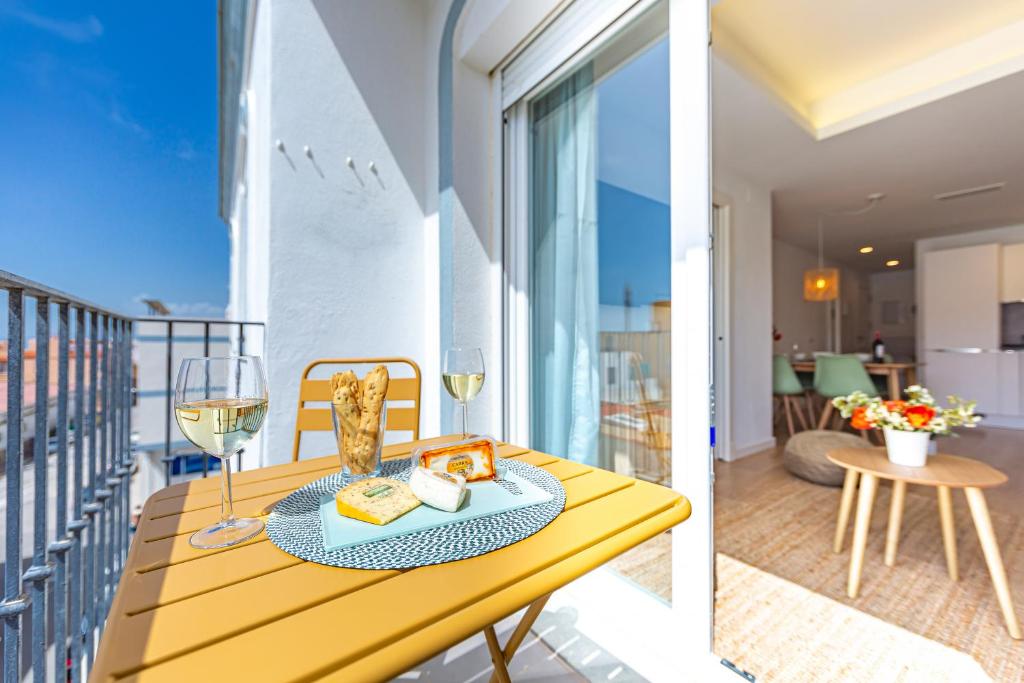 Balkón alebo terasa v ubytovaní Ventura- Centric, Pool, WIFI and Parking