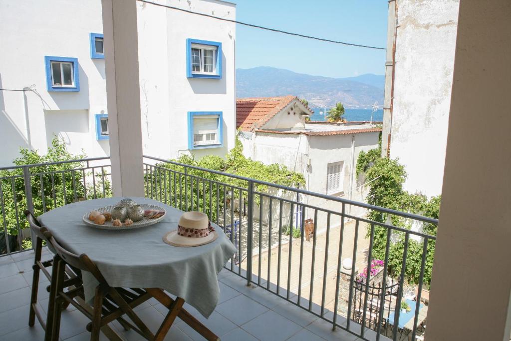 Balkón nebo terasa v ubytování Hotel Karagianni
