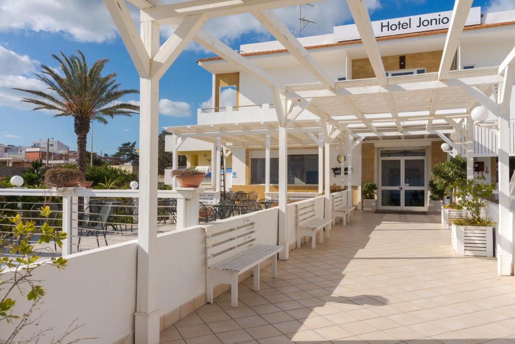 Балкон или терраса в Hotel Jonio