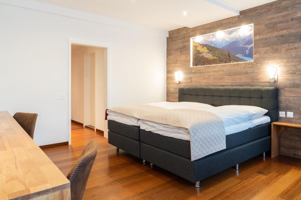 Postel nebo postele na pokoji v ubytování Hotel Europe