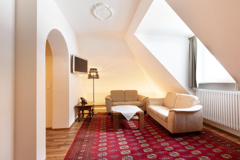 Posezení v ubytování Hotel Müller