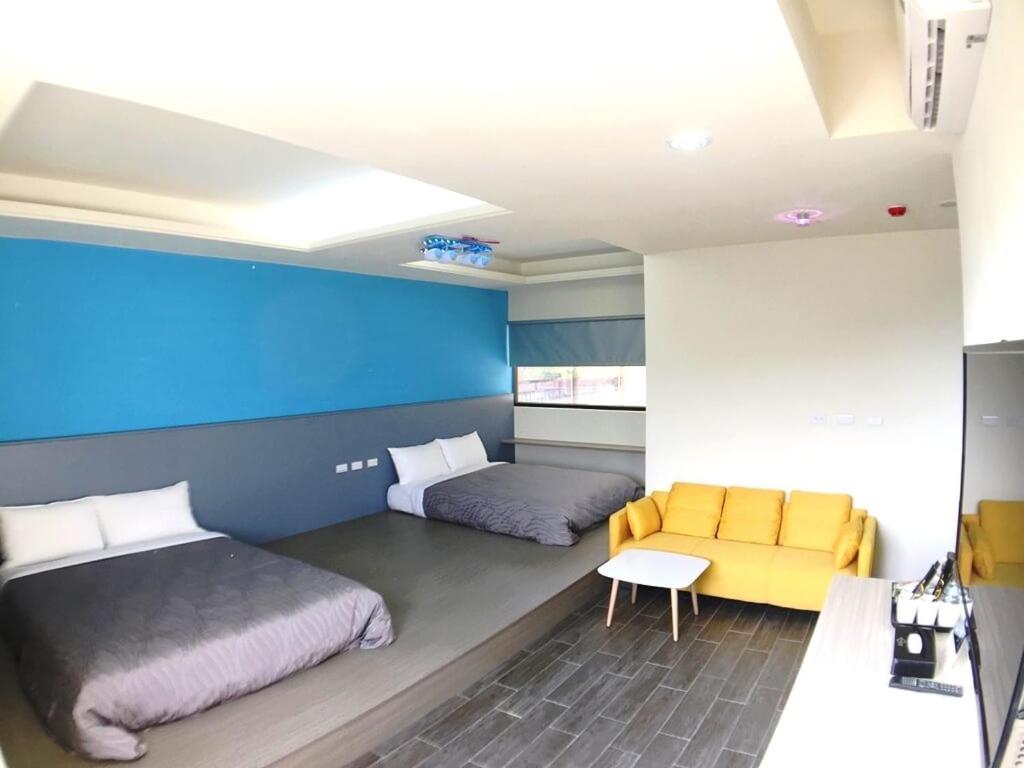 Posezení v ubytování CoCo Motel Boutique