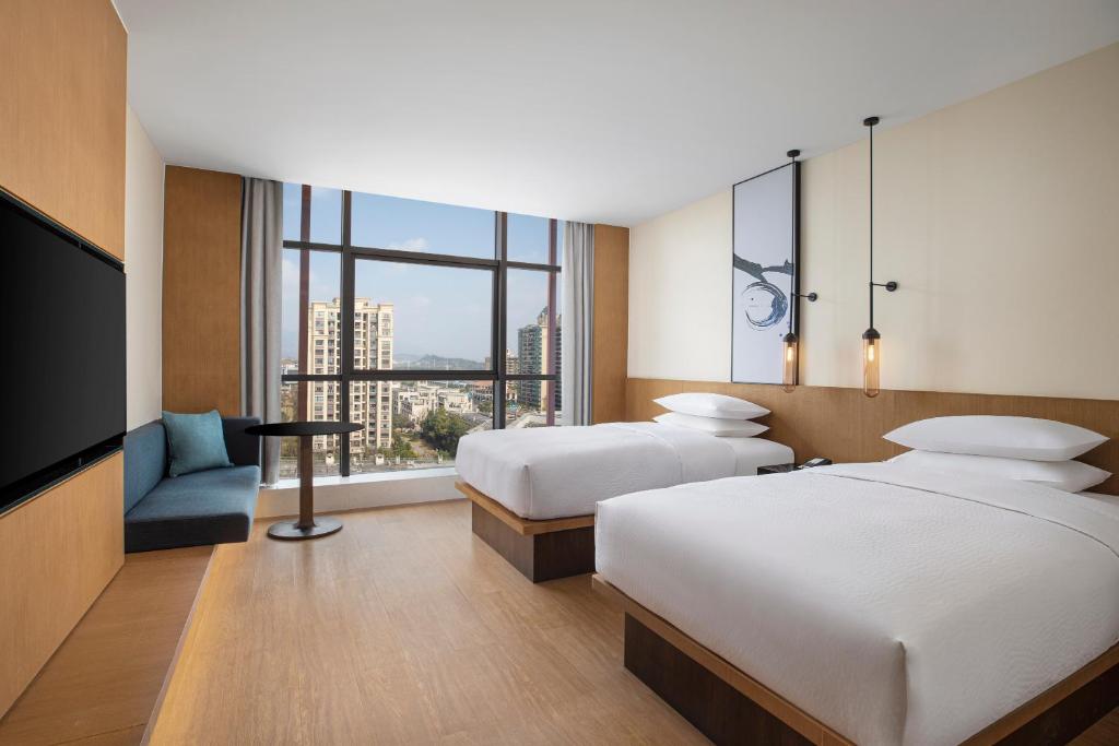 Fairfield by Marriott Chongqing Yongchuan - Standard Double Room With Two Double Beds