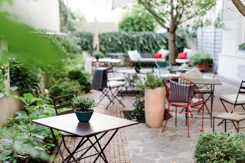 Zahrada ubytování Boutique Hotel Klarov