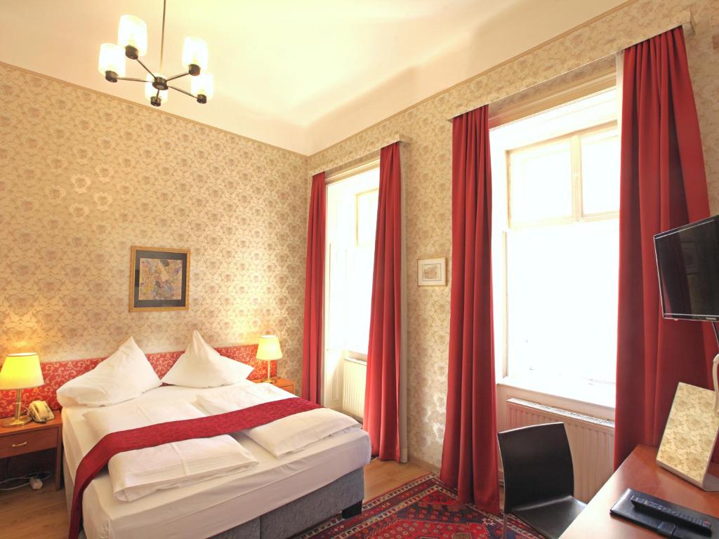 Cama o camas de una habitación en HPA Hotel Andreas
