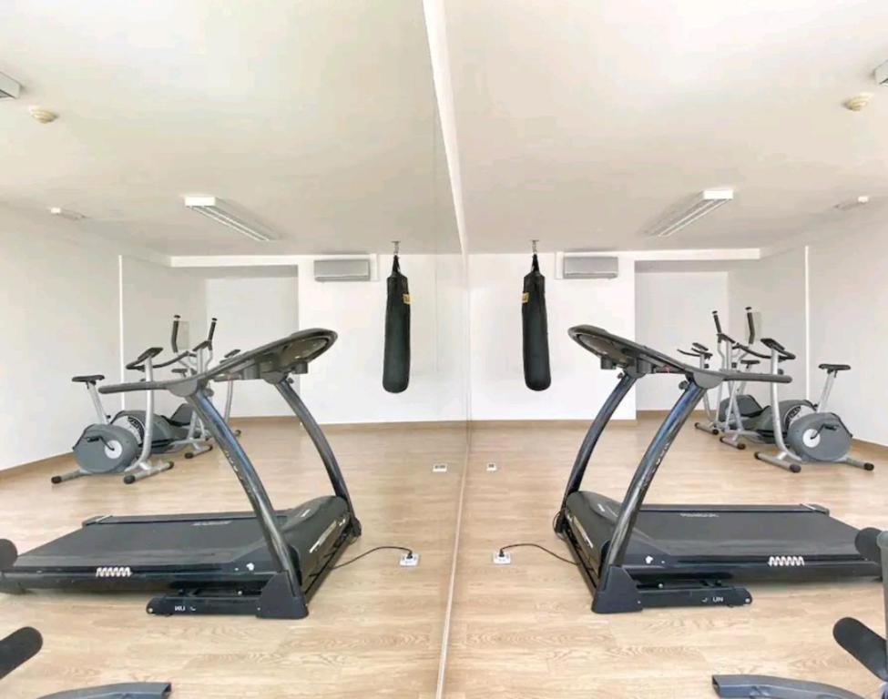 The fitness centre and/or fitness facilities at A paradise in the heart of Corralejo