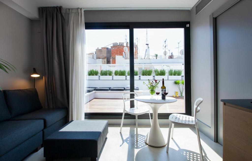 Posezení v ubytování Kare No Apartments by Sitges Group