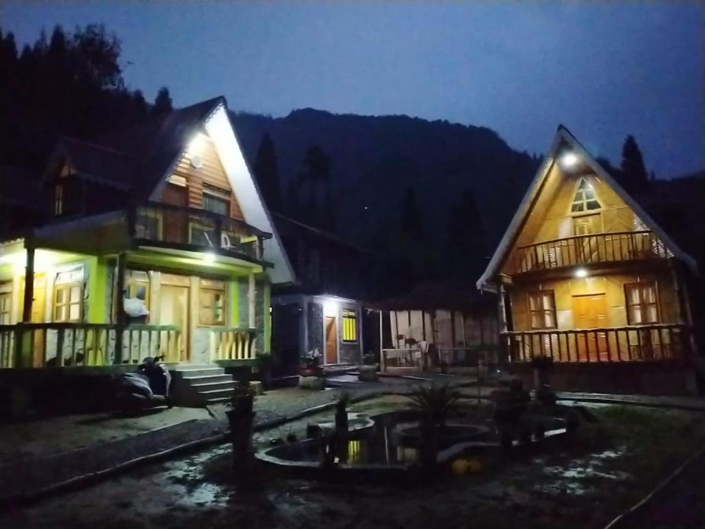 Budova, kde se ubytování v soukromí nachází