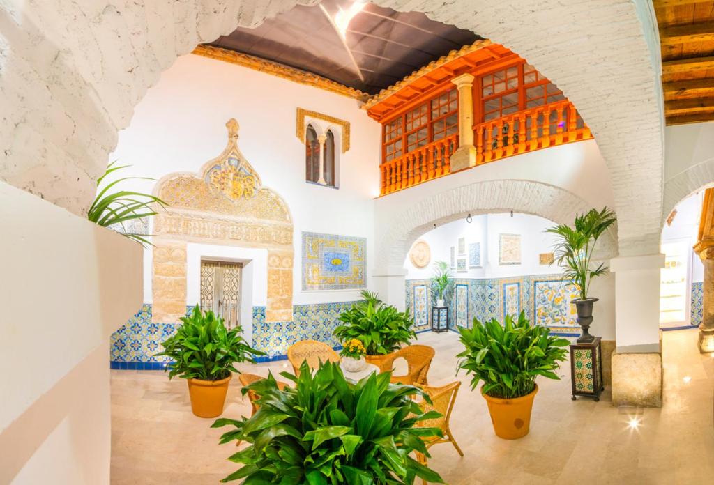 Posezení v ubytování Casa Platón Páramo