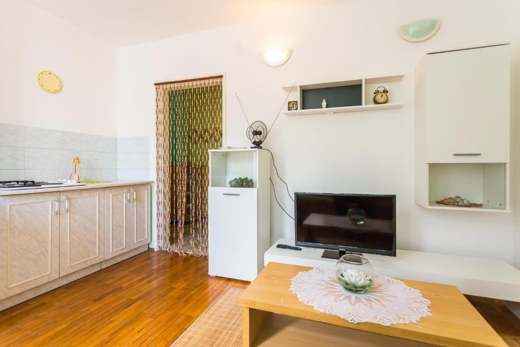 Kuchyňa alebo kuchynka v ubytovaní Apartments Sany